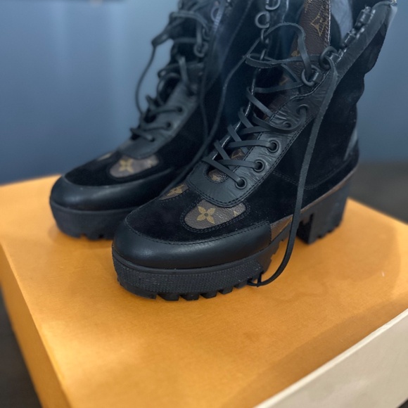 Louis Vuitton Platform Desert Boots - Picture 2 of 5